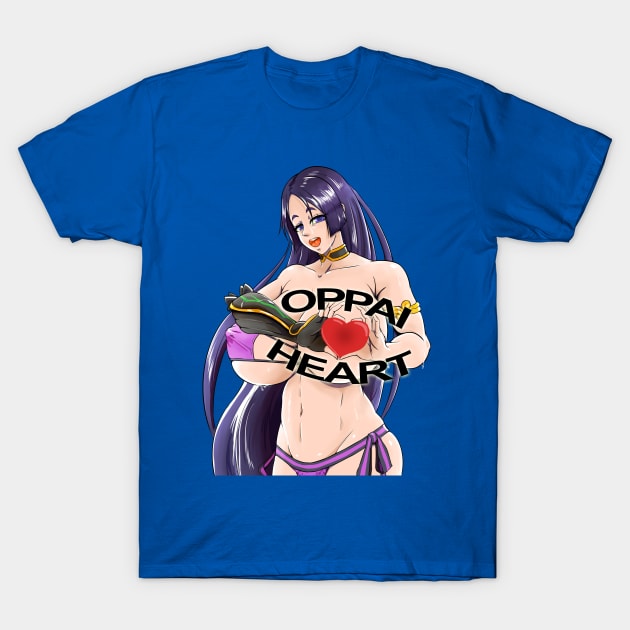 Oppai Heart Mouse T-Shirt by Muramasa